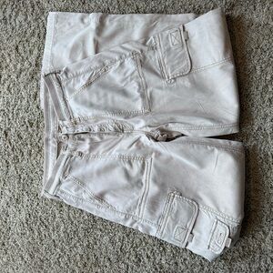 American Eagle Outfitters Beige Stretch Shorts